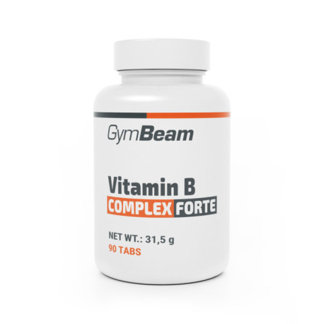 Witamina B-Complex Forte - GymBeam - bez smaku - 90 tablet.