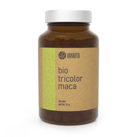 BIO Tricolor Maca - VanaVita - 90 kapsułów.