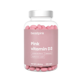 Pink Vitamin D3 2000 IU - BeastPink - 120 saszetek