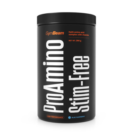 ProAMINO Stim-free - GymBeam - Blue Raspberry - 390 g