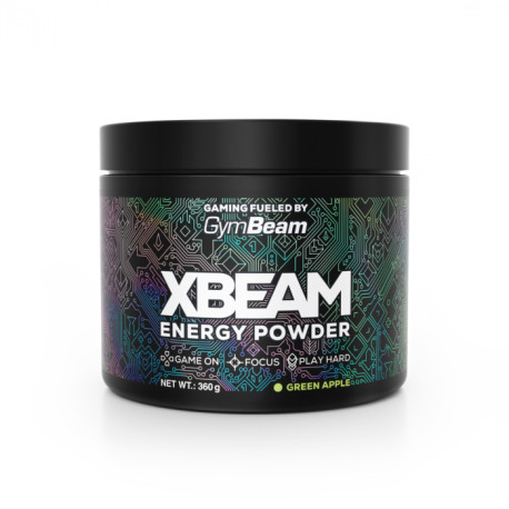 Proszek energetyczny XBEAM - GymBeam - Green Apple - 360 g
