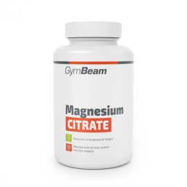 Kapsułki z cytrynianem magnezu - GymBeam - 120 saszetek