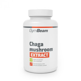 Ekstrakt z grzyba chaga - GymBeam - 90 saszetek.
