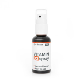 Spray z witaminą D3 1000 IU - GymBeam - Lemon