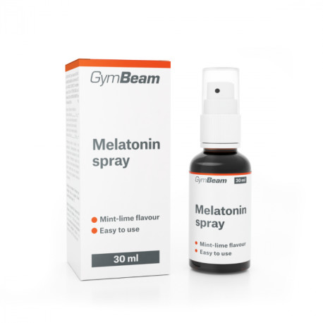 Spray z melatoniną - GymBeam - Lime & Mint