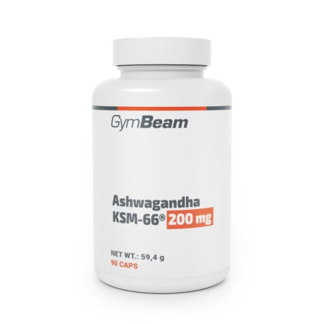 Ashwagandha KSM-66® - GymBeam - 90 naśladowań.