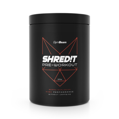 SHRED! T przed treningiem - GymBeam - wybuch jagod - 420 g