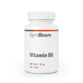 Witamina B6 (pirydoksyna) - GymBeam - tabletka 90.