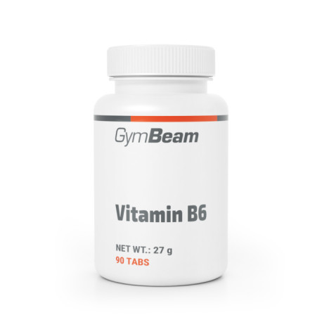 Witamina B6 (pirydoksyna) - GymBeam - tabletka 90.