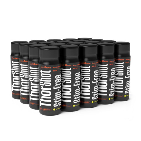 Thor Stim-free shot - GymBeam - lemon lime