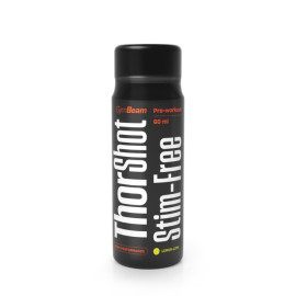 Thor Stim-free shot - GymBeam - lemon lime