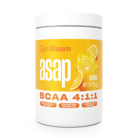 ASAP BCAA - GymBeam - Pomarańczowy - 375 g