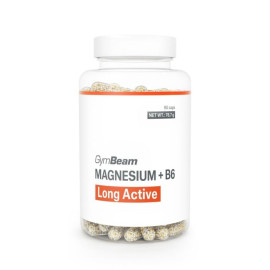 Magnez + B6 Długotrwały - GymBeam - tableta 90.