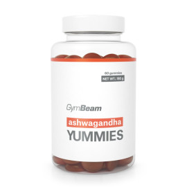 Ashwagandha Yummies - GymBeam - 60 czapek.