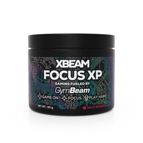 XP Focus XBEAM - GymBeam - Owoce Lasu - 351 g