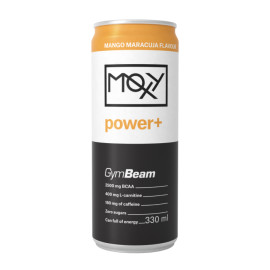 MOXY Power+ Napój Energetyczny 330 ml - GymBeam - mango z marakui