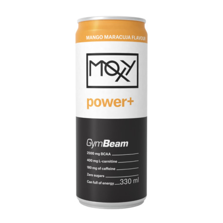 MOXY Power+ Napój Energetyczny 330 ml - GymBeam - mango z marakui