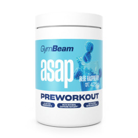 ASAP Pre-Workout - GymBeam - Blue Raspberry - 425 g
