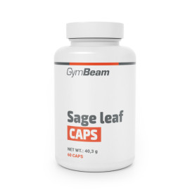 Liście szałwii - GymBeam - 60 kieszeni.