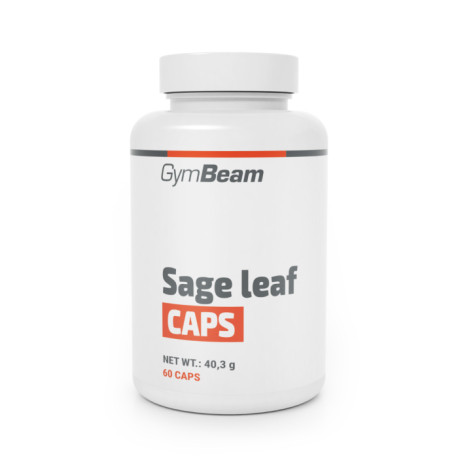 Liście szałwii - GymBeam - 60 kieszeni.