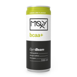 Napój energetyczny MOXY bcaa+ 330 ml - GymBeam - cytrynowa limonka
