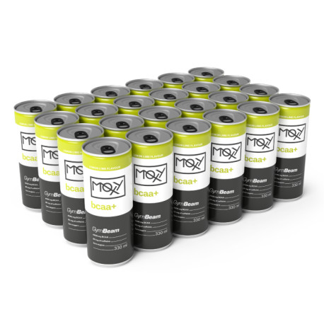 Napój energetyczny MOXY bcaa+ 330 ml - GymBeam - cytrynowa limonka