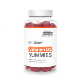 Witamina D3 Pyszności - GymBeam - Truskawka - 50 saszetek.