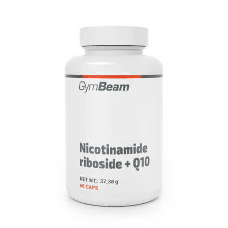 Nikotynamid Ribozyd + Q10 - GymBeam - 60 saszetek.