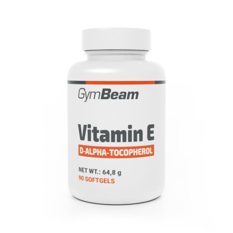 Witamina E (D-alfa-tokoferol) - GymBeam - 90 saszetek.
