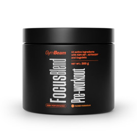 Focus Blend Pre-workout - GymBeam - Marakują, Mango - 300 g