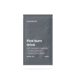 Próbka Pink Burn drink - GymBeam - cytryna - 5 g