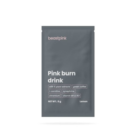 Próbka Pink Burn drink - GymBeam - cytryna - 5 g