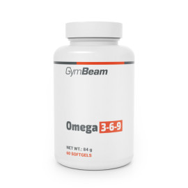 Omega 3-6-9 - GymBeam - 60 kapsułek.