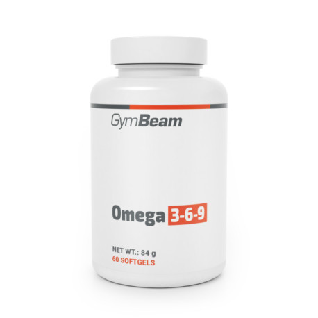Omega 3-6-9 - GymBeam - 60 kapsułek.