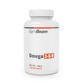 Omega 3-6-9 - GymBeam - 120 kapsułek.