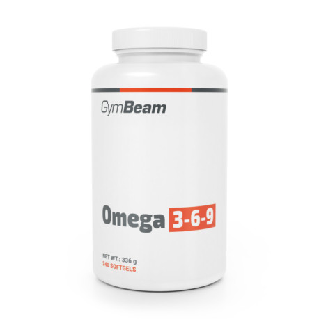Omega 3-6-9 - GymBeam - kapsułki 360.