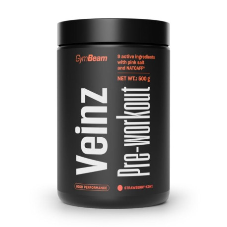 Veinz Pre-workout - GymBeam - kiwi truskawka - 500 g