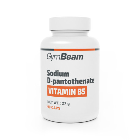 Witamina B5 (Pantotenian sodu) - GymBeam - 90 saszetek