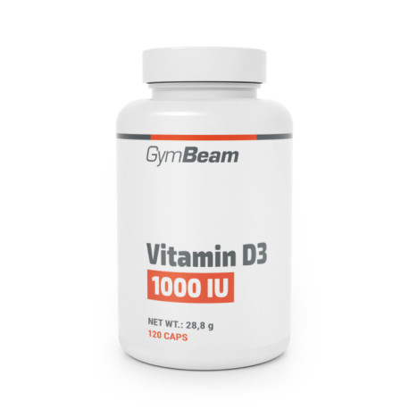 Witamina D3 1000 IU - GymBeam - 60 saszetek.