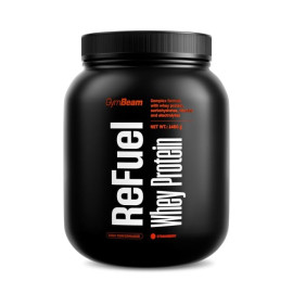 ReFuel Whey Protein - GymBeam - Truskawka - 1450 g