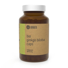 Organiczny miłorząb – VanaVita – 90 kapsułów.