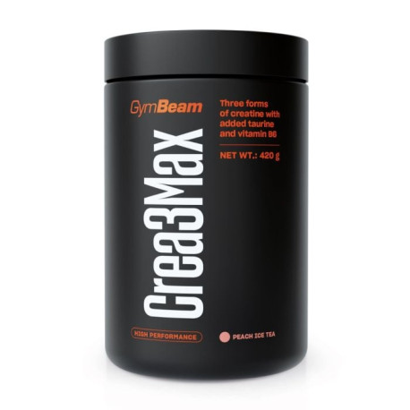 Crea3Max - GymBeam - Mrożona herbata brzoskwiniowa - 420 g