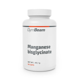 Bisglicynian manganu - GymBeam - 90 saszetek