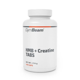 HMB + kreatyna - GymBeam - 180 tablet.