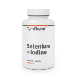 Selen + jod - GymBeam - 90 kapsułek.