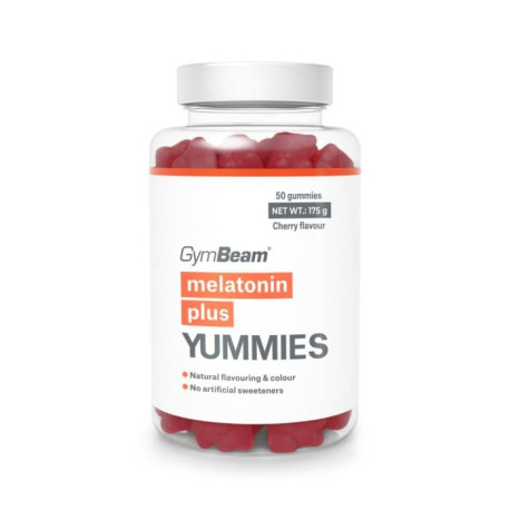 Melatonin Plus Pyszności - GymBeam - Wiśni - 50 saszetek.