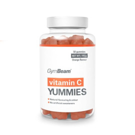 Witamina C Yummies - GymBeam - Pomarańcza - 50 saszetek.