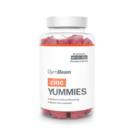 Zinc Yummies - GymBeam - 60 kapsułek.