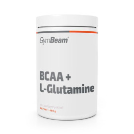 BCAA + L-Glutamina – GymBeam - Kiwi Strawberry - 480 g