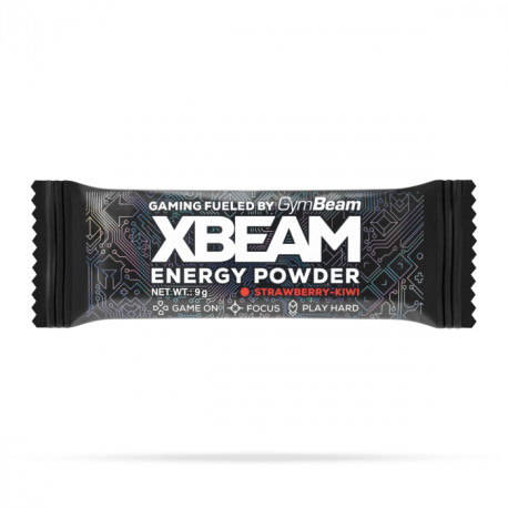 Proszek energetyczny XBEAM - GymBeam - Kiwi Strawberry - 9 g